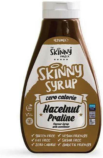 The Skinny Food Co Сладкарска сироп с вкус на Лешников пралин Без захар 425мл