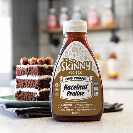 The Skinny Food Co Сладкарска сироп с вкус на Лешников пралин Без захар 425мл