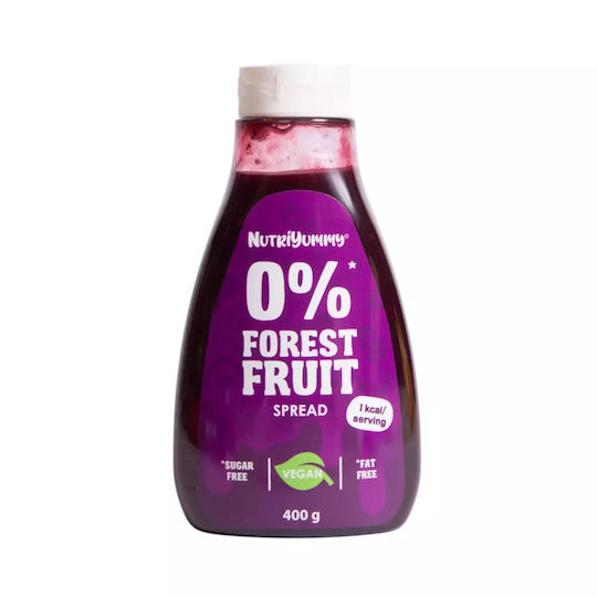 Nutriyummy Sirop de Patiserie cu Gust de Fructe de Pădure Fără Zahăr Adăugat 425ml