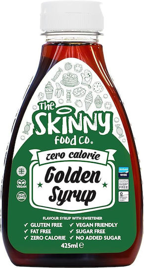 The Skinny Food Co Σιρόπι Ζαχαροπλαστικής Skinny Syrup με Γεύση Golden Χωρίς Προσθήκη Ζάχαρης 425ml