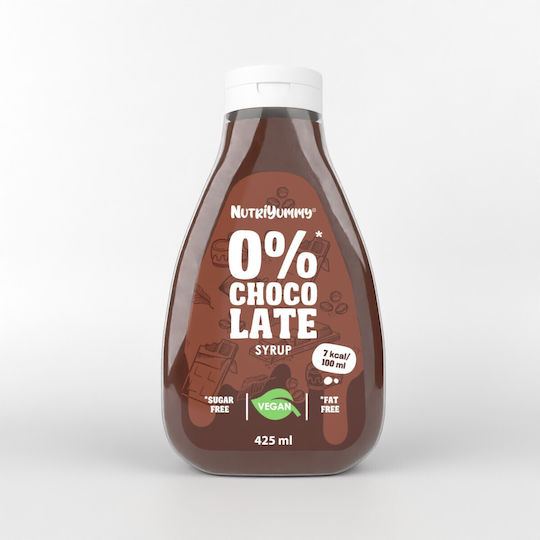 Nutriyummy Σιρόπι Ζαχαροπλαστικής με Γεύση Σοκολάτα Χωρίς Προσθήκη Ζάχαρης 425ml