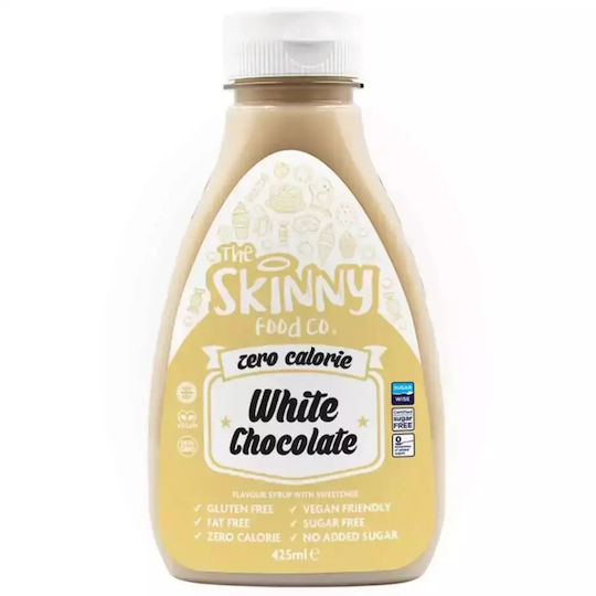 The Skinny Food Co Σιρόπι Ζαχαροπλαστικής Skinny Syrup με Γεύση White Chocolate Χωρίς Προσθήκη Ζάχαρης 425ml