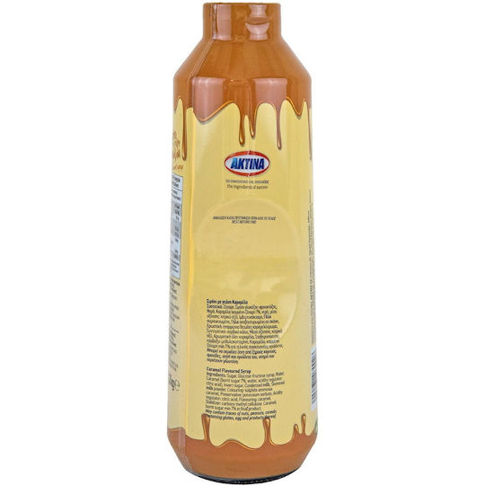 Aktina Confectionery Syrup With Caramel Flavour 1200gr