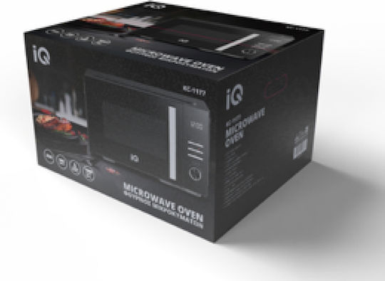 IQ Microwave Oven with Grill 25lt Black