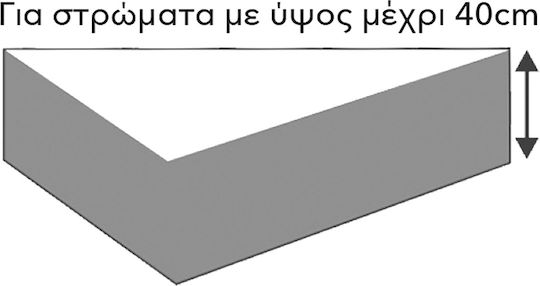 Beauty Home Αδιάβροχο Προστατευτικό Στρώματος Art 4400 Λευκό 105x200+40 Beauty Home Beauty Home Αδιάβροχο Προστατευτικό Στρώματος Art 4400 Λευκό 105x200+40 Beauty Home