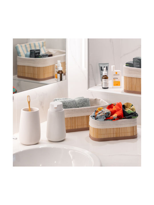 Estia Fjord Dispenser Κεραμικό Λευκό 350ml