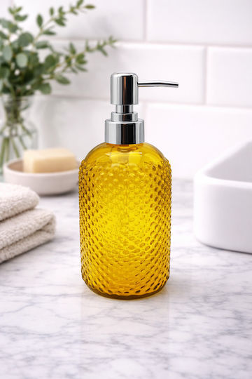 Dream House Spender Glas Gelb 450ml