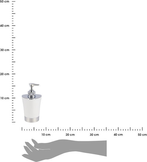 Evideco Dispenser Plastic Alb 280ml