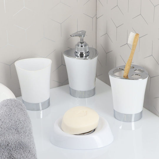 Evideco Dispenser Plastic Alb 280ml