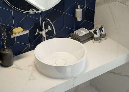 Deante Dispenser Metallic Silver
