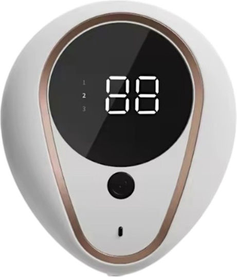 Montat pe perete Dispenser Dozator Plastic cu Distribuitor Automat Alb 300ml