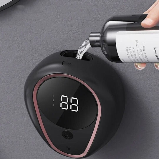 Montat pe perete Dispenser Dozator Plastic cu Distribuitor Automat Alb 300ml