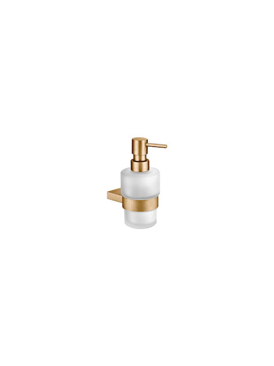 Sanco Academia Wall Mounted Glass Dispenser Brown