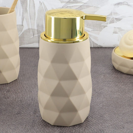 Dispenser Πλαστικό Μπεζ 210ml Dispenser Πλαστικό Μπεζ 210ml