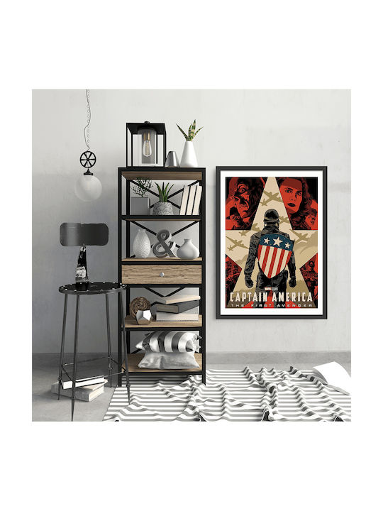 Poster Captain America Primul Răzbunător Mv019 40cm X 50cm