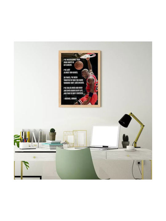 Poster NBA Jordan Quote KDS005A 40cm x 50cm