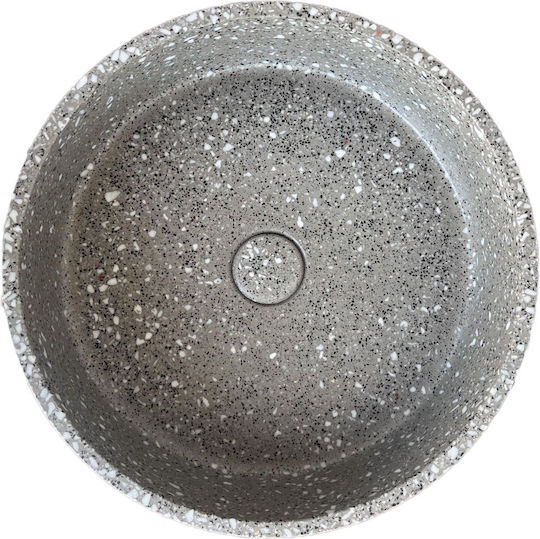Icon Hera Countertop Sink Ceramic 39x39x12cm Blue