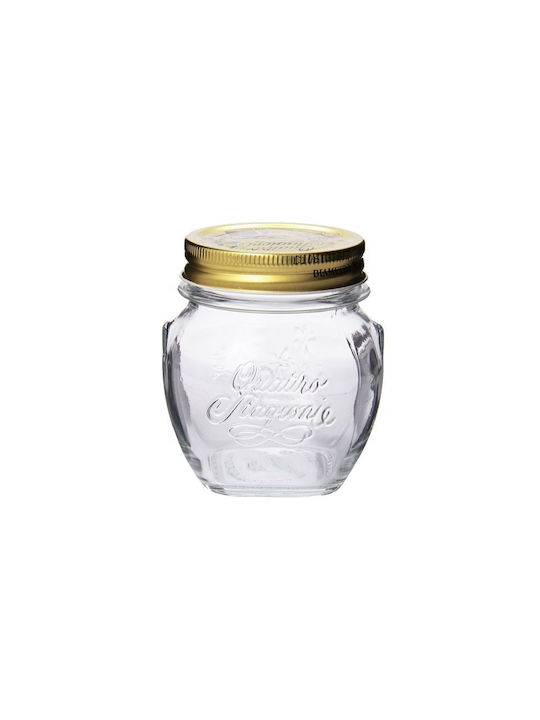 Bormioli Rocco Quattro Stagioni Anfora Vase General Use with Lid Glass Transparent 300ml