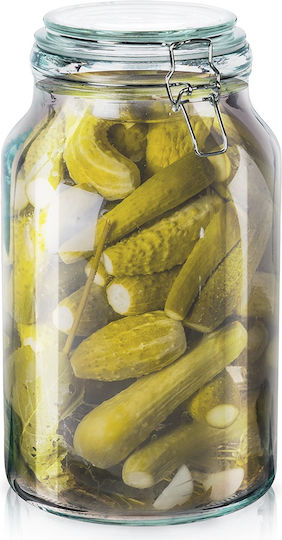 Orion General Use Glass Jar with Lid Transparent 4200ml
