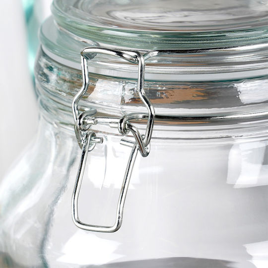 Orion General Use Glass Jar with Lid Transparent 4200ml