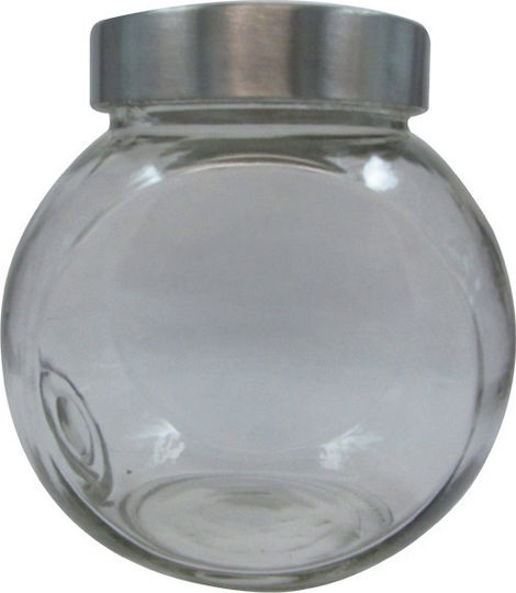 AGC General Use Glass Jar with Lid Transparent 380ml 1 Piece