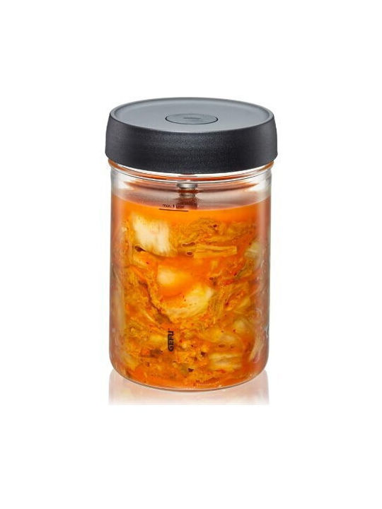 Gefu General Use Vase with Lid Transparent 1000ml