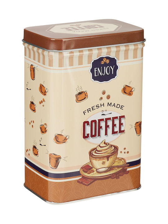 Excellent Houseware Set 3 Bucăți Casete Pentru Cafea Cu Capac