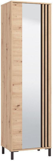 Επιπλο Εισοδου-χωλ Laval P1 Og Artisan Oak-μαυρο Χρωμα 55x40x193εκ Επιπλο Εισοδου-χωλ Laval P1 Og Artisan Oak-μαυρο Χρωμα 55x40x193εκ
