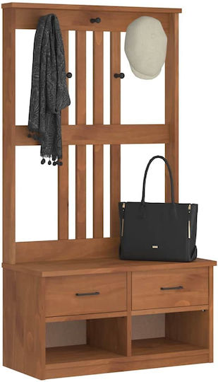 Sandens Mobilier de Intrare cu Dulap pentru Pantofi 87x40x159.5cm
