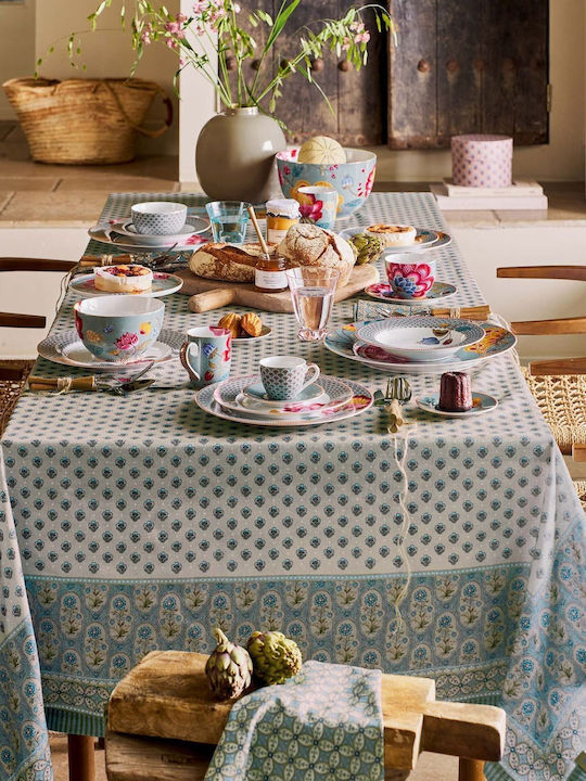 PiP Studio Blooming Tales Πιάτο Ρηχό Μπλε