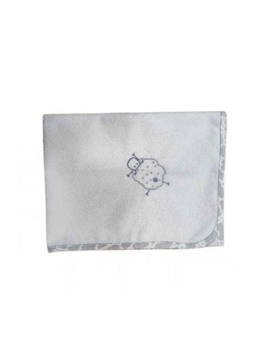 O Kosmos tou Morou Sheep Baby Burp Cloth Gray Gray 60x80cm.