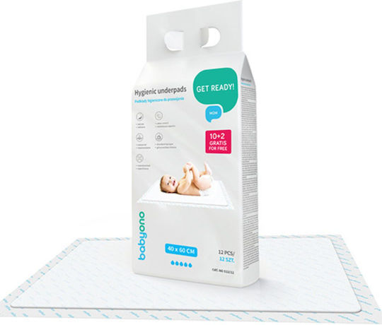 Babyono Disposable Burp Cloths 40x60cm 10 Pieces