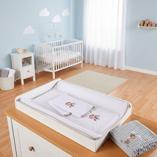 abo Waterproof Changing Pad Beige Beige 60x80cm.
