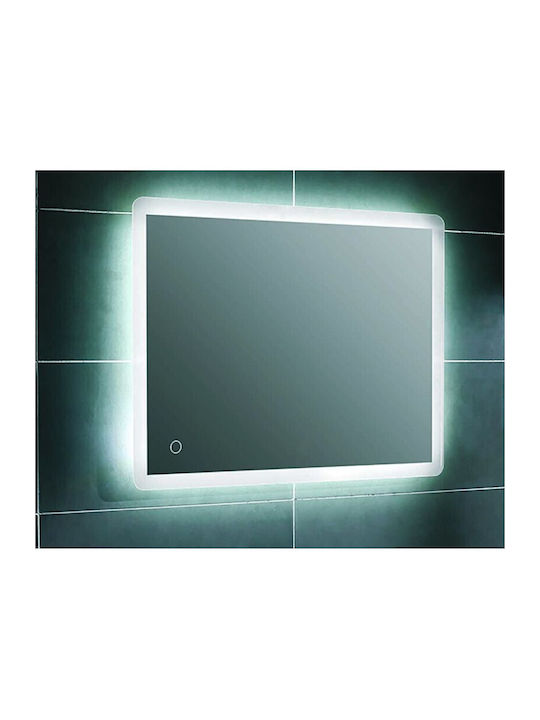 Gloria Nora Oglindă de Baie Dreptunghiulară Lumini LED Atingere 50x70cm