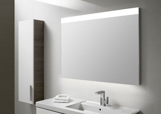 Roca A812259000 Правоъгълен LED от Метал 90x80 см