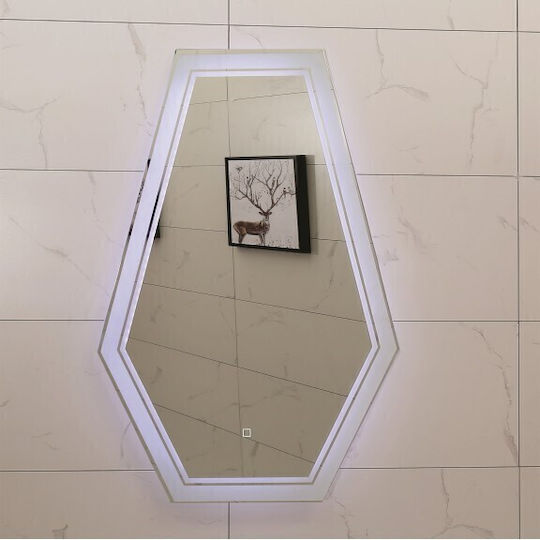 Inter Ceramic Elm Spiegel Icl 1493 Badezimmer LED-Beleuchtung Touchscreen-Heizung