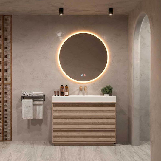 Imex ATEN028/80 Στρογγυλός Led από Πλαστικό 80x80cm Λευκός Imex ATEN028/80 Στρογγυλός Led από Πλαστικό 80x80cm Λευκός