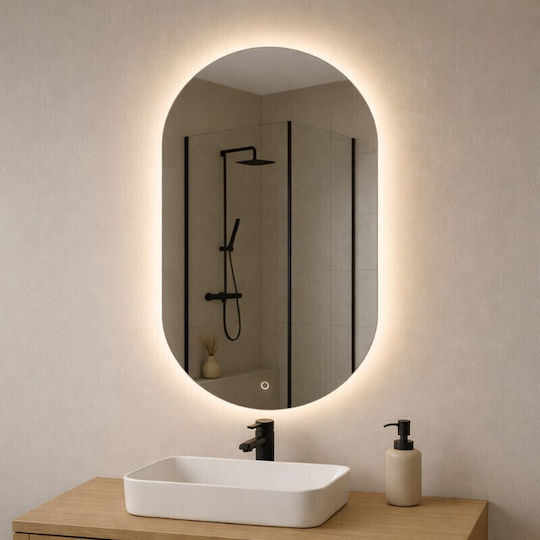Savvopoulos Capsule 8012-11 Καθρέπτης Led Αφής 60x90cm
