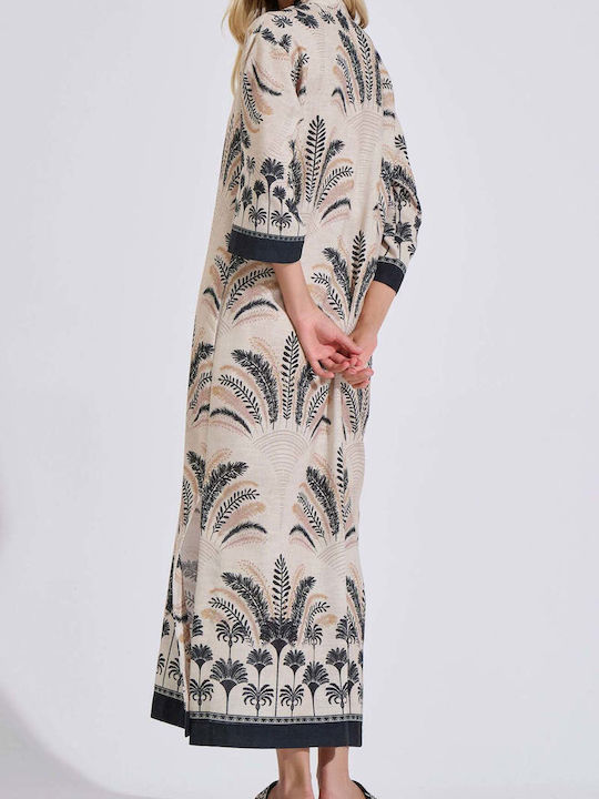 Summer Maxi Dress Beige