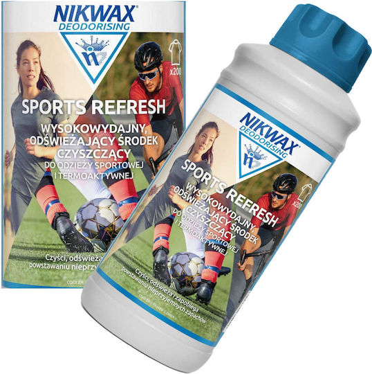 Nikwax Sports Refresh 1l Deodorant-curățător Pentru Haine Sport