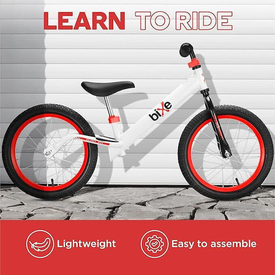 Bixe Παιδικό Ποδήλατο Ισορροπίας Κόκκινο