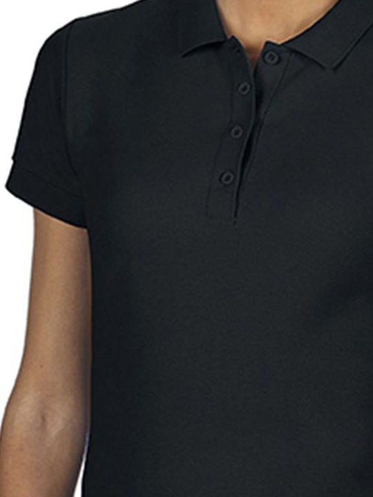 Gildan Softstyle Γυναικείο Διαφημιστικό T-shirt Κοντομάνικο Black