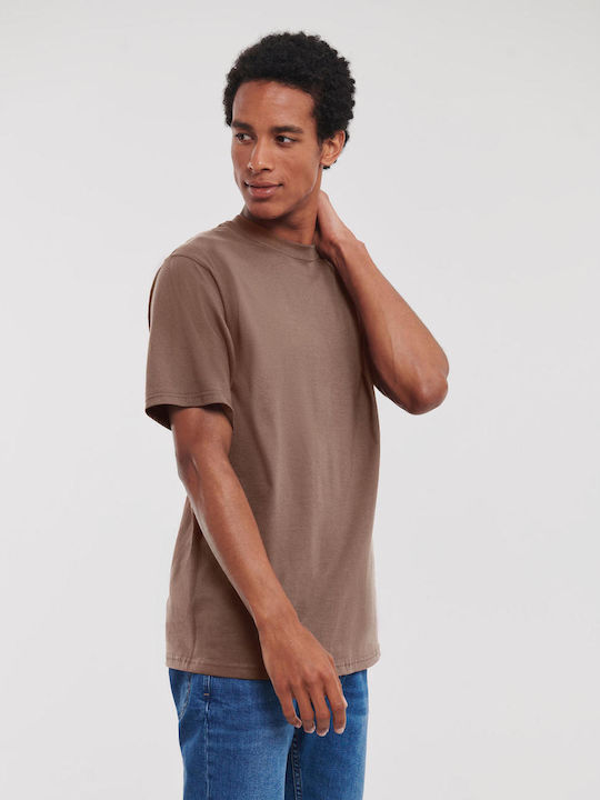 Russell Europe Classic Ανδρικό Διαφημιστικό T-shirt Κοντομάνικο σε Χρώμα