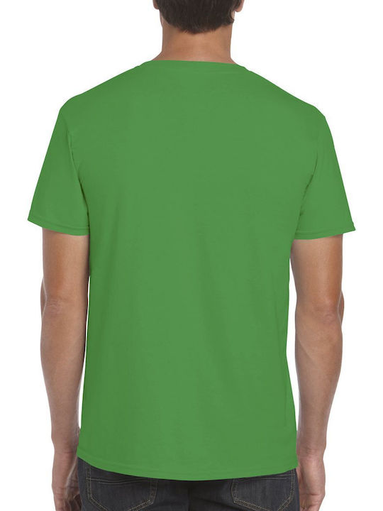Gildan Ανδρικό Διαφημιστικό T-shirt Κοντομάνικο Irish Green
