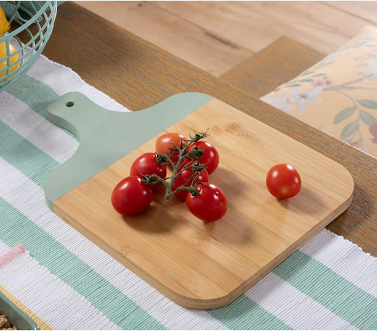 Bambus Schneidebretter Fred 2 Stück Nef-Nef Homeware Weiß 33x23x1,5+28x18x1,5