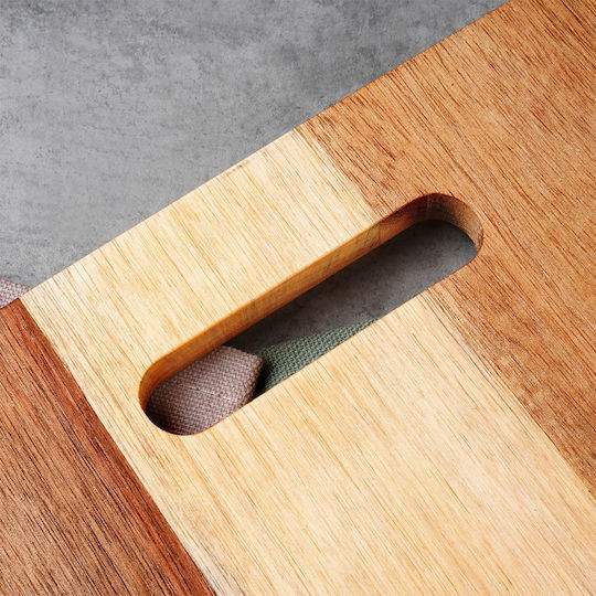 Excellent Houseware Επιφάνεια Κοπής Ξύλινη 30x20cm