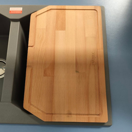 Sanitec Wooden Chopping Board 43.5x30.5cm