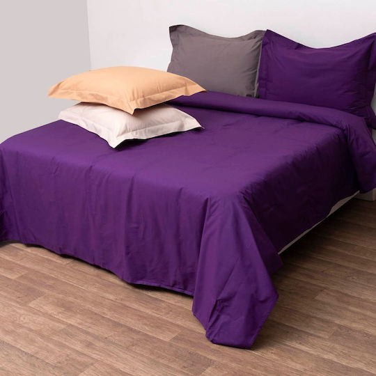 Viopros Duvet Set Queen 220x240cm Superb Chocolate 3pcs