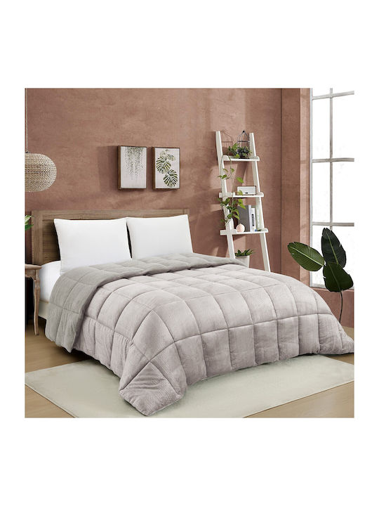 Melinen Комбинирано одеяло Куинсайз 220x240бр Shelby Greige 740 г/м²Gsm