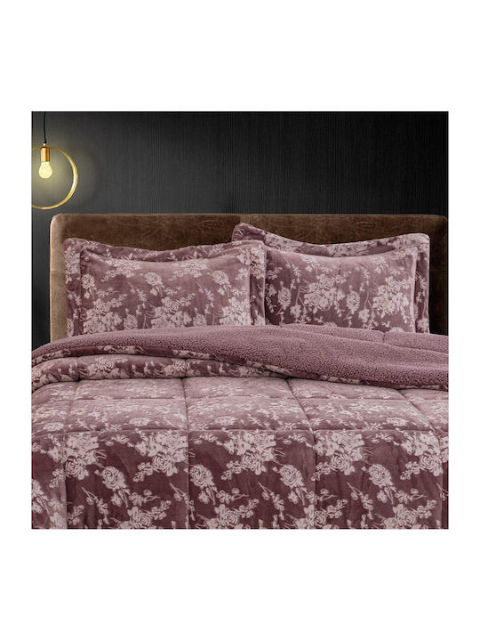 Beauty Home Duvet Cover Queen 220x240cm Art 12671 Pink